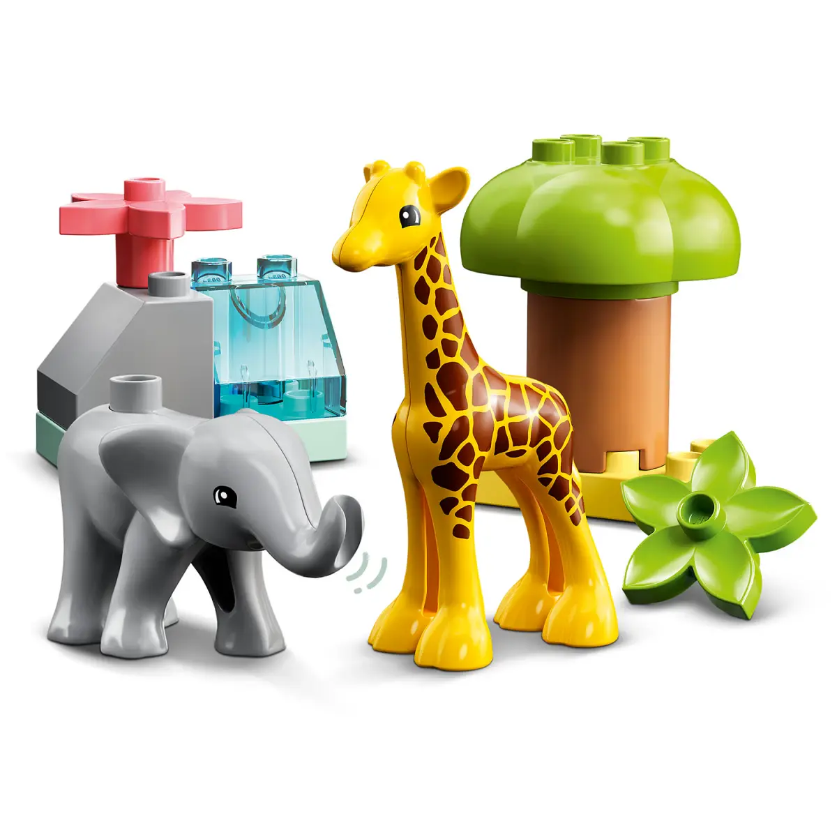 Lego Duplo Wild Animals Of Africa 10971 Building Toy (10 Pieces)