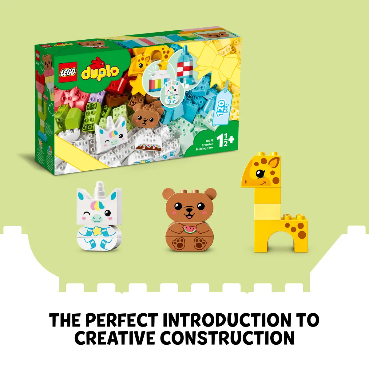 Lego Duplo Creative Building Time 10978 Construction Toy (120 Pieces)