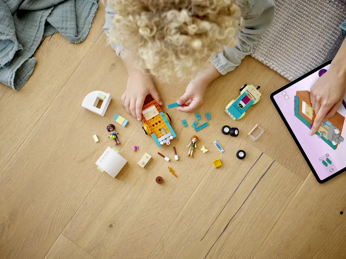 LEGO Friends Holiday Camping Trip, Building Toy Set, 87 Pieces, Multicolour 4Y+