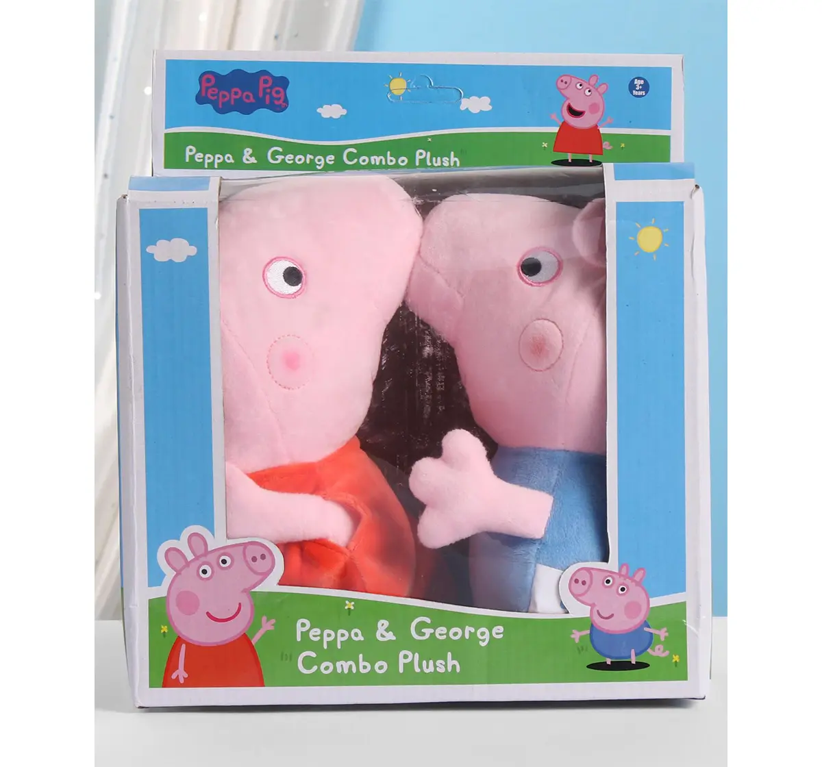 Striders Peppa & George Combo Soft Toy, 3Y+
