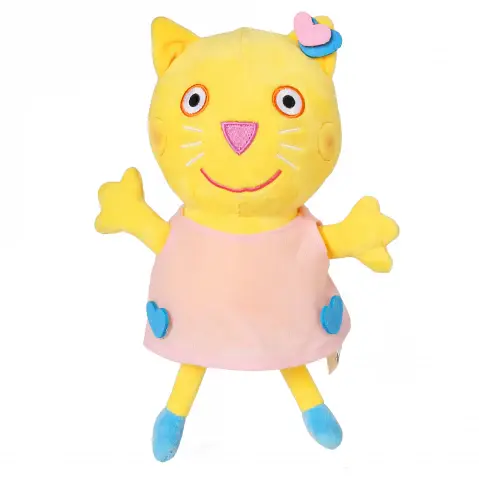 Peppa Pig Candy Cat Soft Toy for Kids, 30cm, 18M+, Multicolour