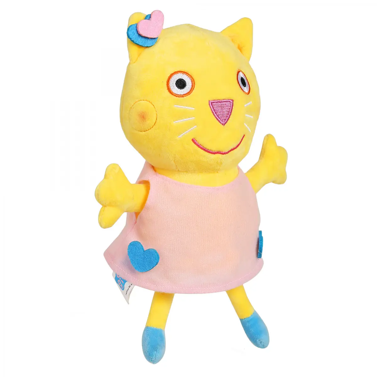 Peppa Pig Candy Cat Soft Toy for Kids, 30cm, 18M+, Multicolour