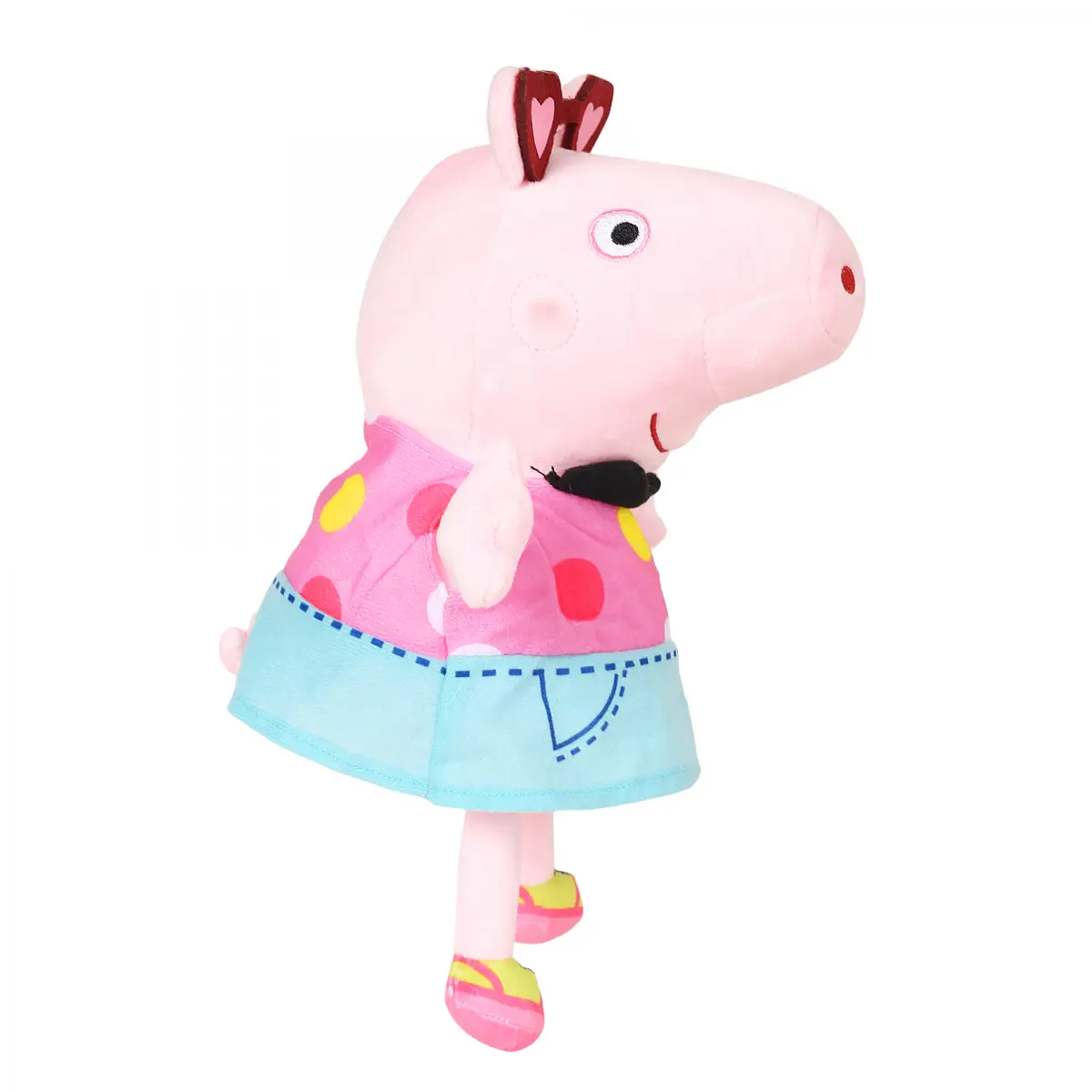 Peppa Pig Fancy Peppa Soft Toy for Kids, 30cm, 18M+, Multicolour