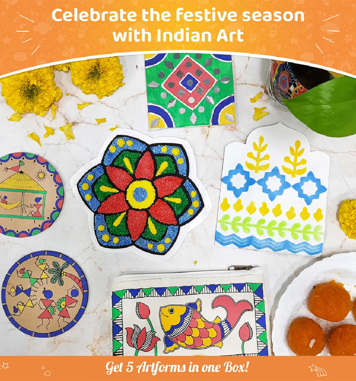 12 Indian Arts & Crafts you can Learn at Home
