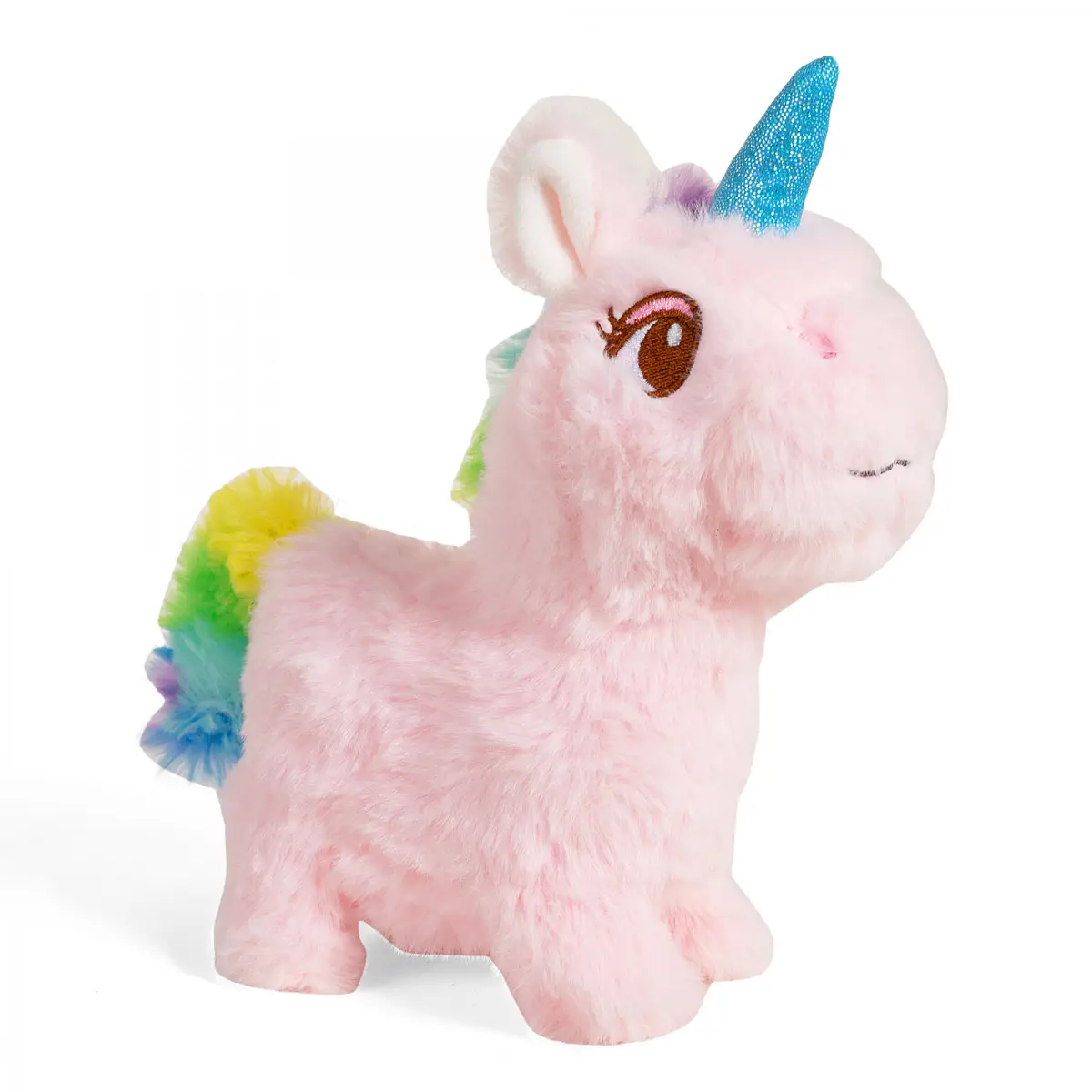 Hamleys Pugs & Play Dazzle The Unicorn Soft Toys for Kids, 3Y+, Multicolour