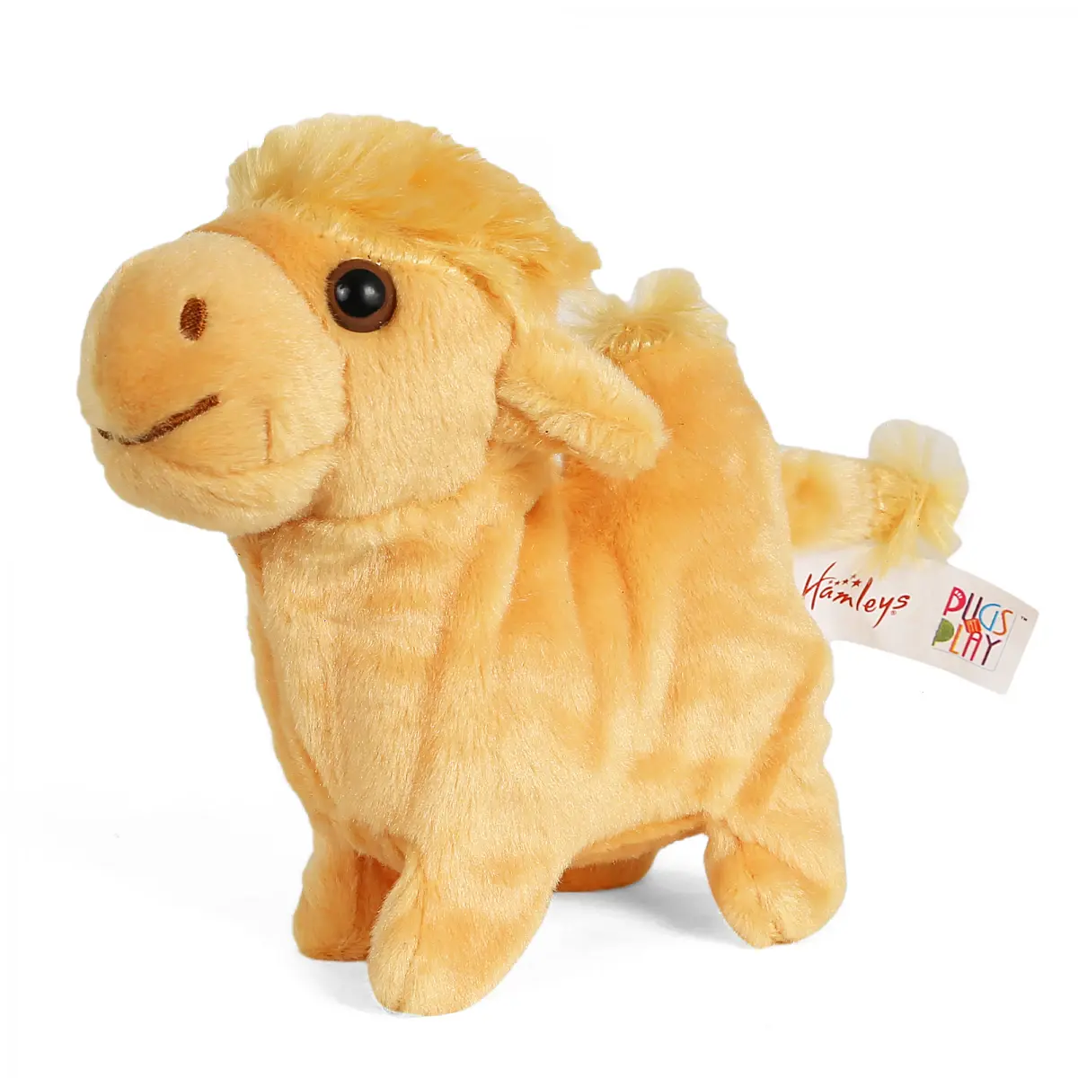 Hamleys Pugs & Play Cami The Camel, Brown, 3Y+