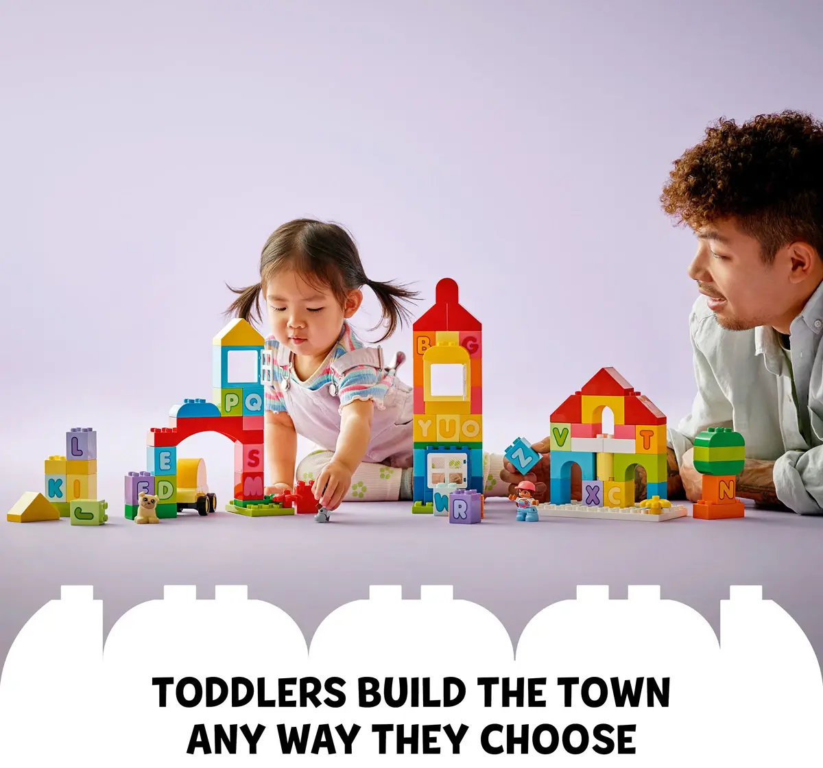 Lego Duplo Classic Alphabet Town 10935 Building Toy Set (87 Pieces)