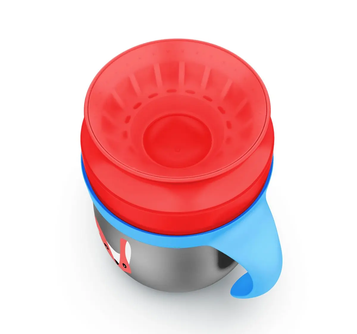Rabitat First Step 360 Degree Training Cup Bunny Boo 360 ml For Kids of Age 6M+, Multicolour