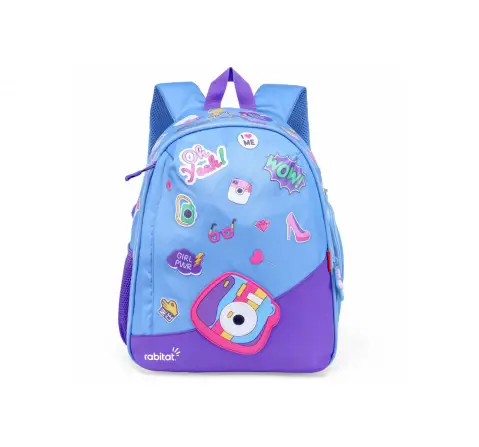 Rabitat Smash Big Kid School Bag Diva 14 Inches For Kids of Age 4Y+, Multicolour