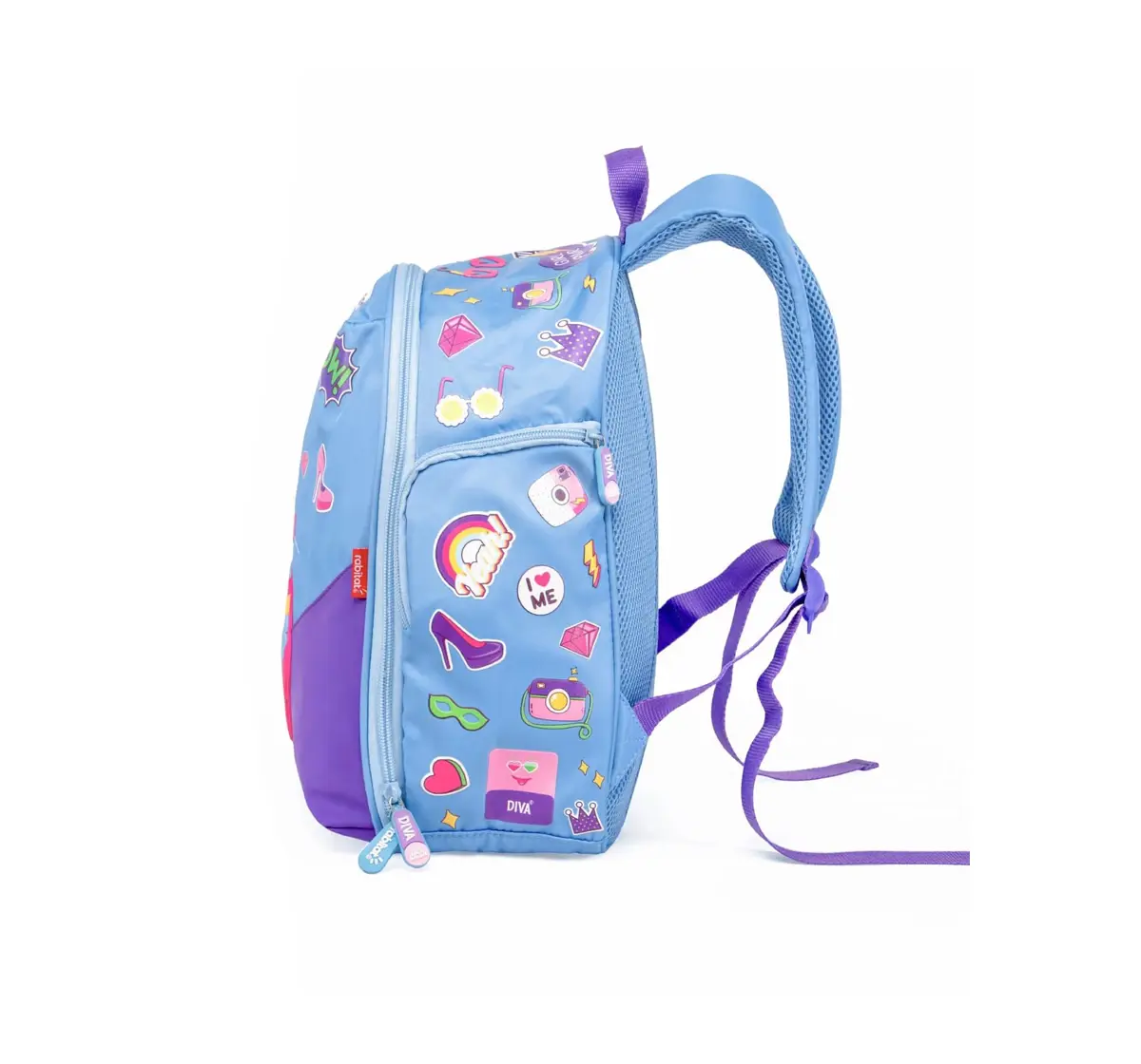 Rabitat Smash Big Kid School Bag Diva 14 Inches For Kids of Age 4Y+, Multicolour