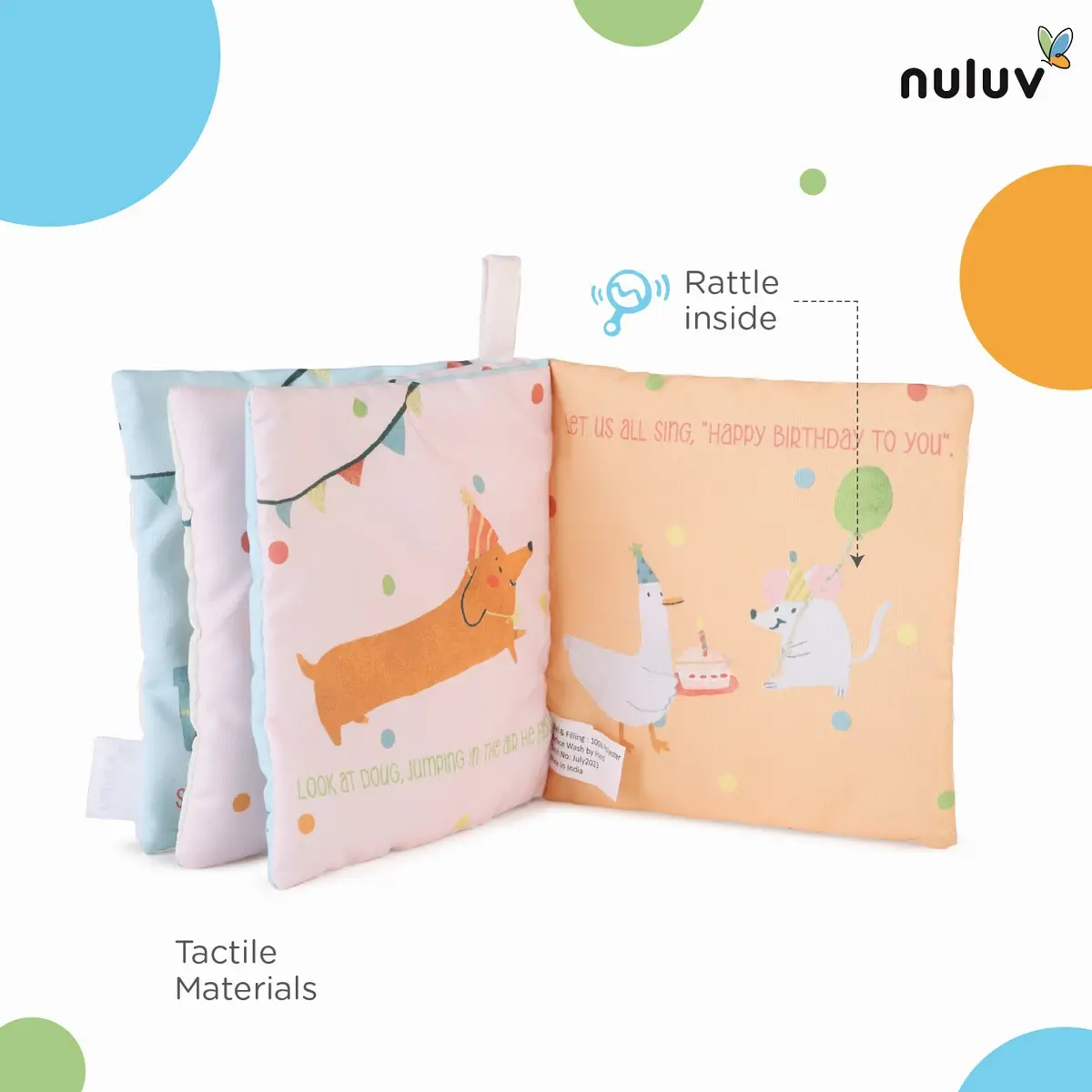 Nuluv Perfect Party Playbook Multicolour, 3M+
