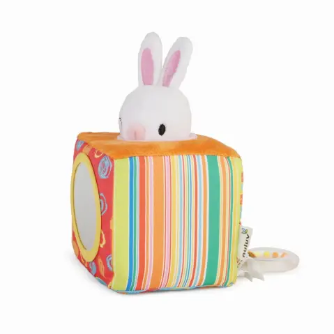 Nuluv Bunny Cube Multicolour, 3M+