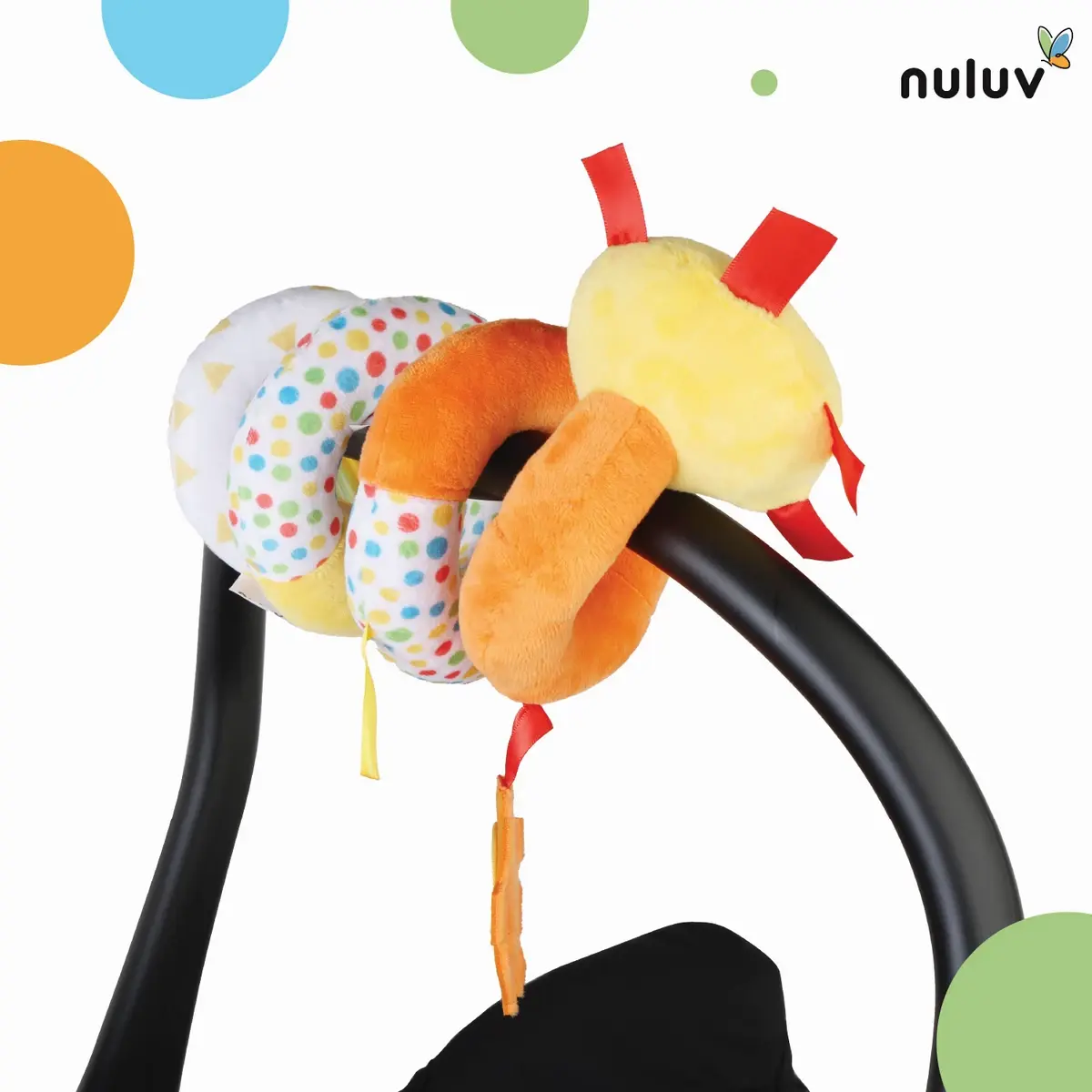 Nuluv Fruits Spiral Multicolour, 3M+