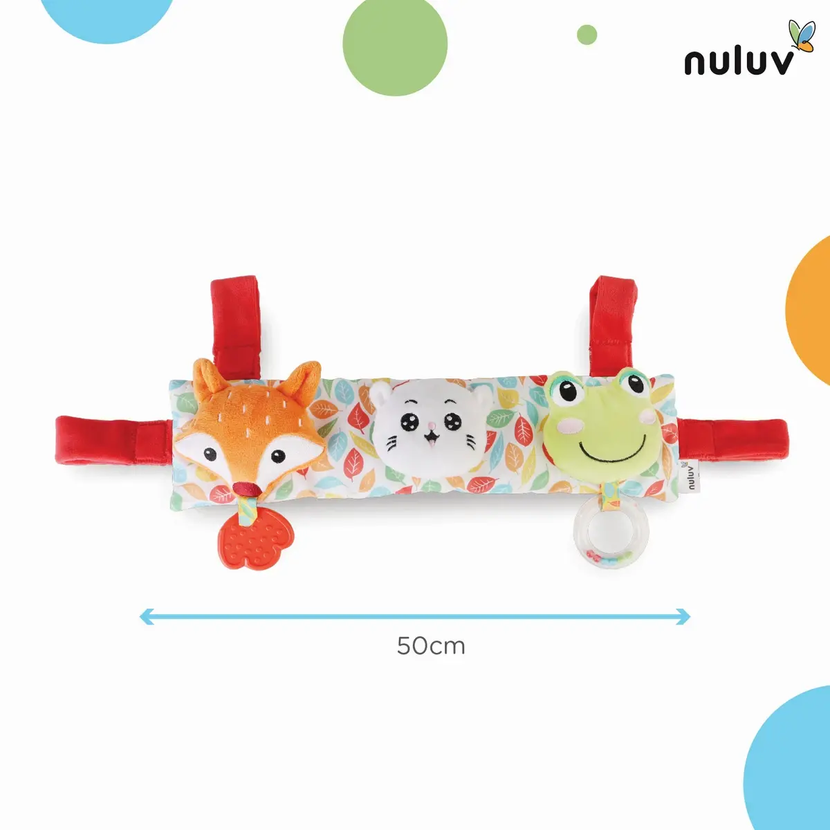 Nuluv Stroller Cot Toy Multicolour, 3M+