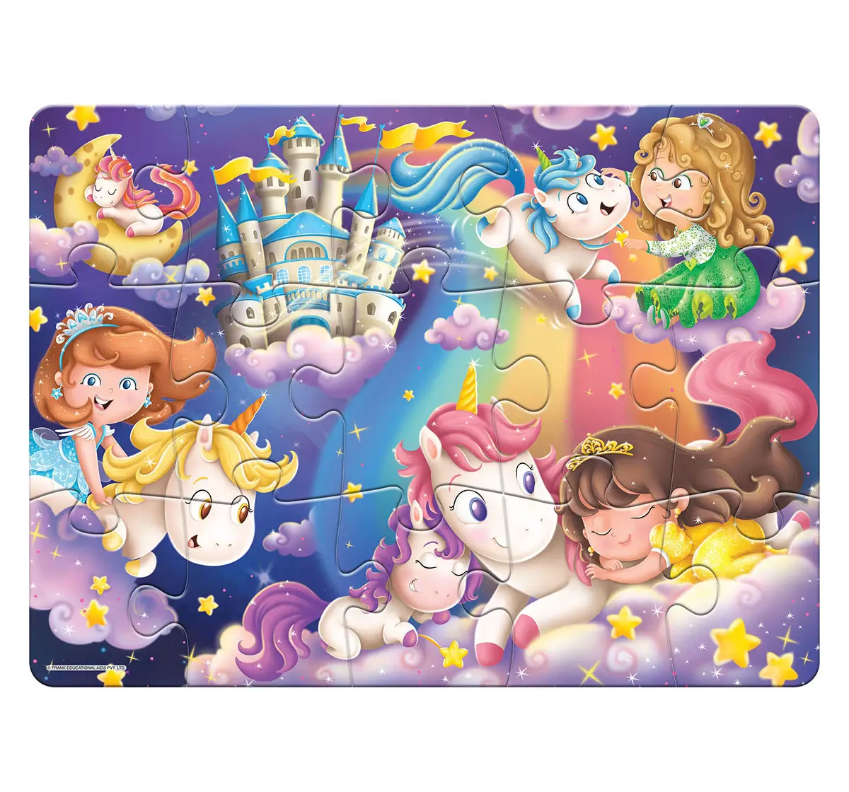 Frank Unicorn Magic, 15 Pieces Floor Puzzle, 3Y+