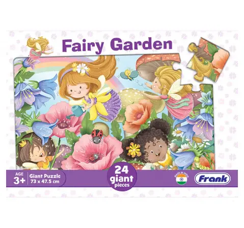 Frank Fairy Garden, 24 Pieces Giant Floor Puzzle, 3Y+