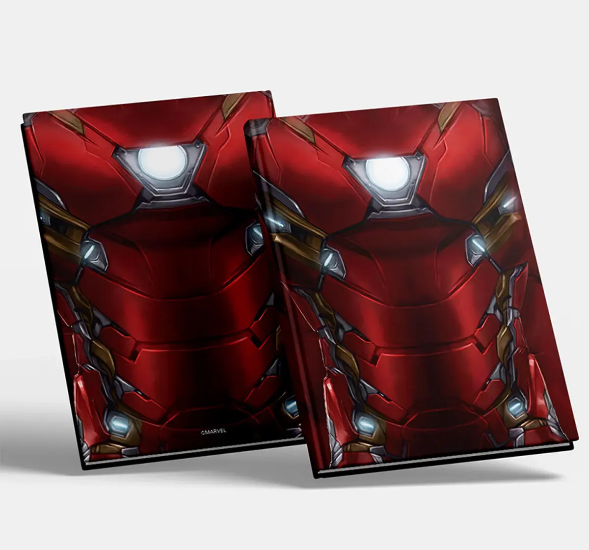 Macmerise Suit Up Iron Man Notebook Hard Cover A5 Ruled, 6Y+