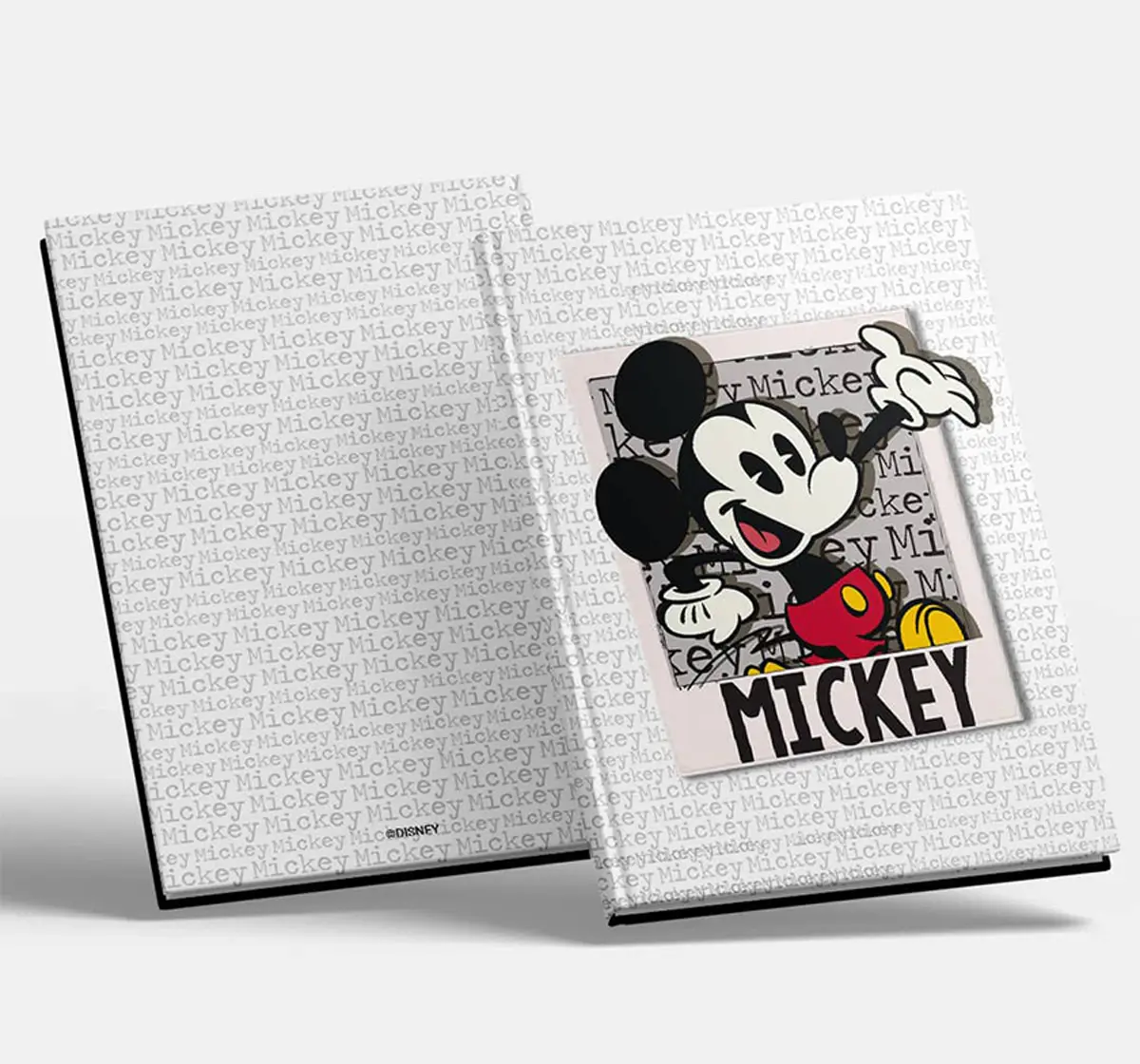 Macmerise Hello Mr Mickey Notebook Hard Cover A5 Ruled, 6Y+