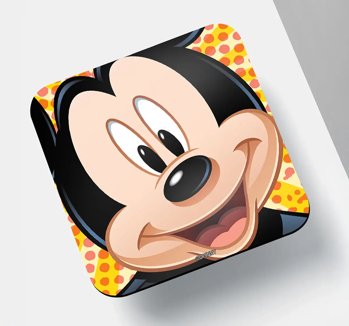 Macmerise Zoom Up Mickey Coaster Square Single, 6Y+