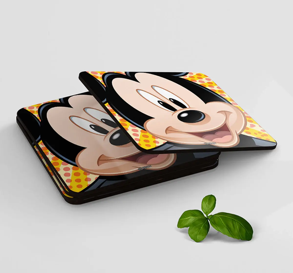 Macmerise Zoom Up Mickey Coaster Square Single, 6Y+