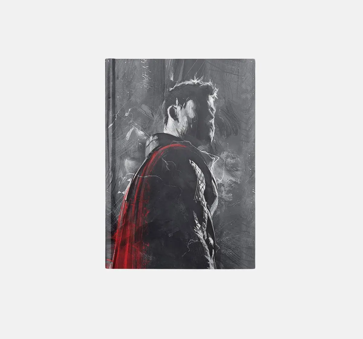 Macmerise Charcoal Art Thor Notebook Hard Cover A5 Ruled, 6Y+