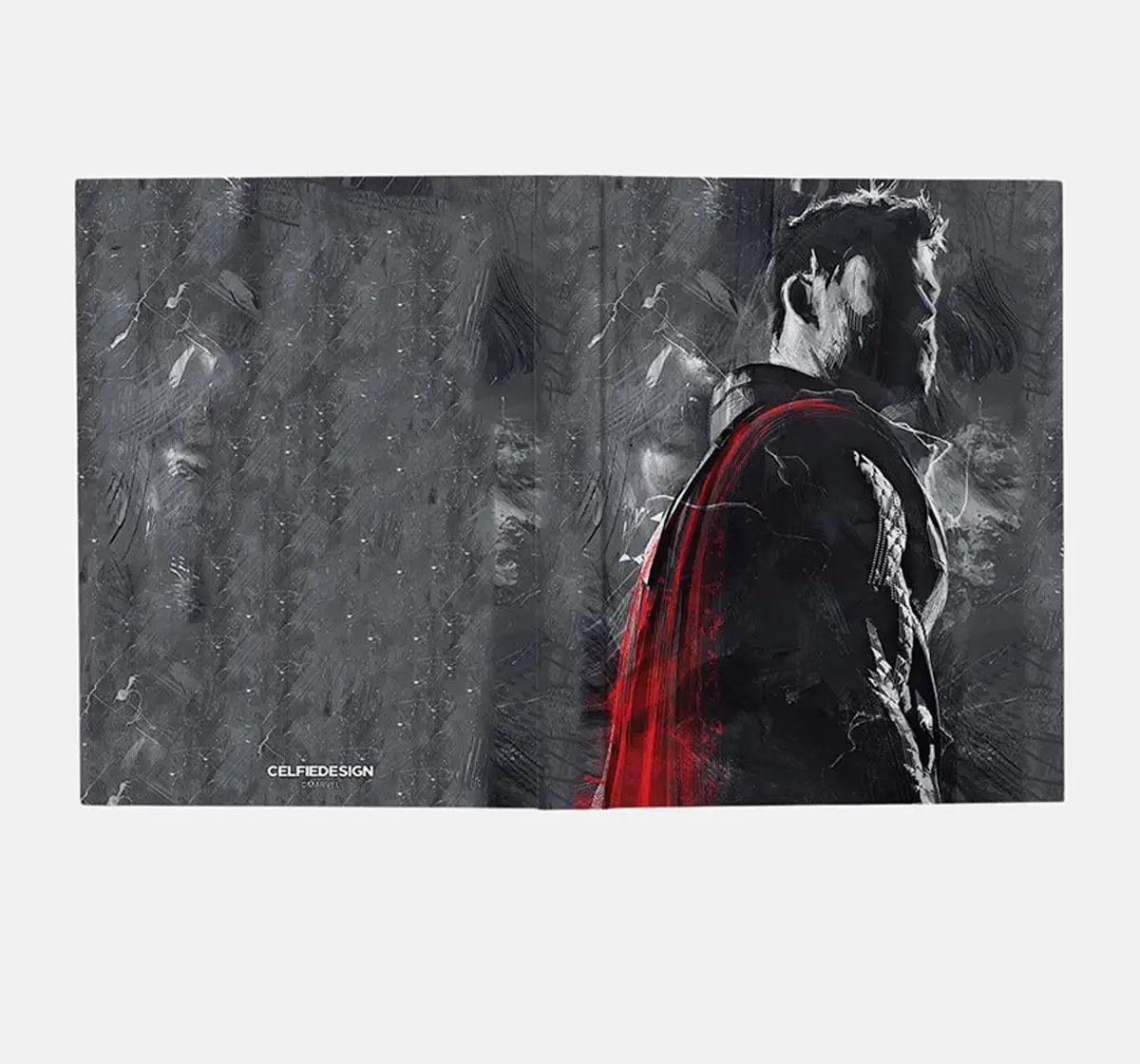 Macmerise Charcoal Art Thor Notebook Hard Cover A5 Ruled, 6Y+