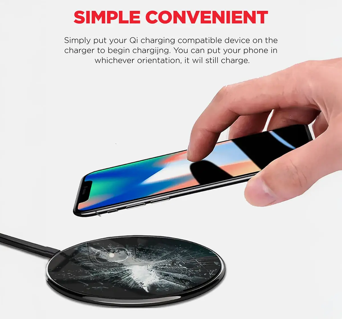 Macmerise God Of Gotham Wireless Charger 15W Glass, 6Y+