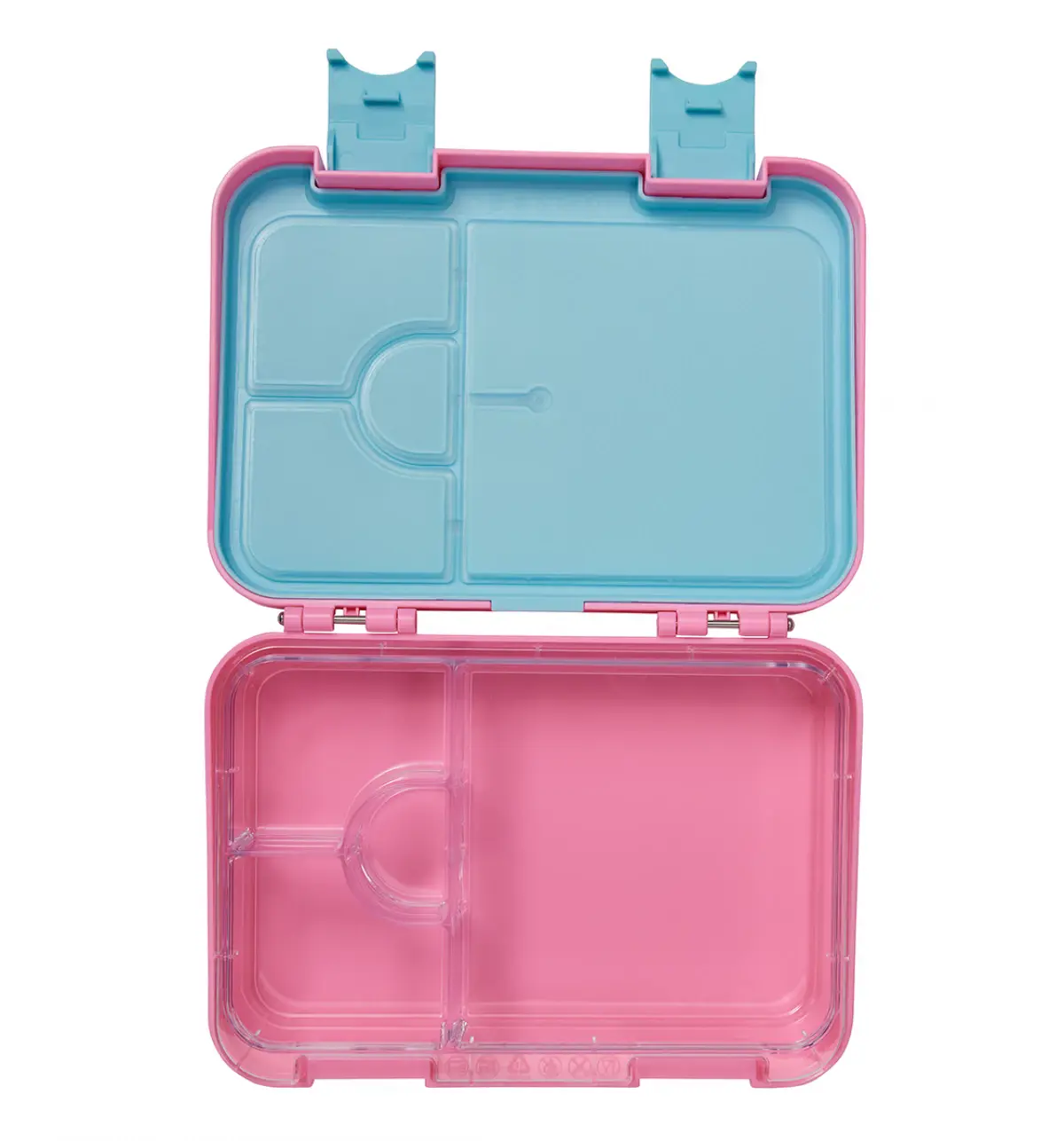 Smiggle Glide Happy Medium Bento Lunchbox Pink, 3Y+