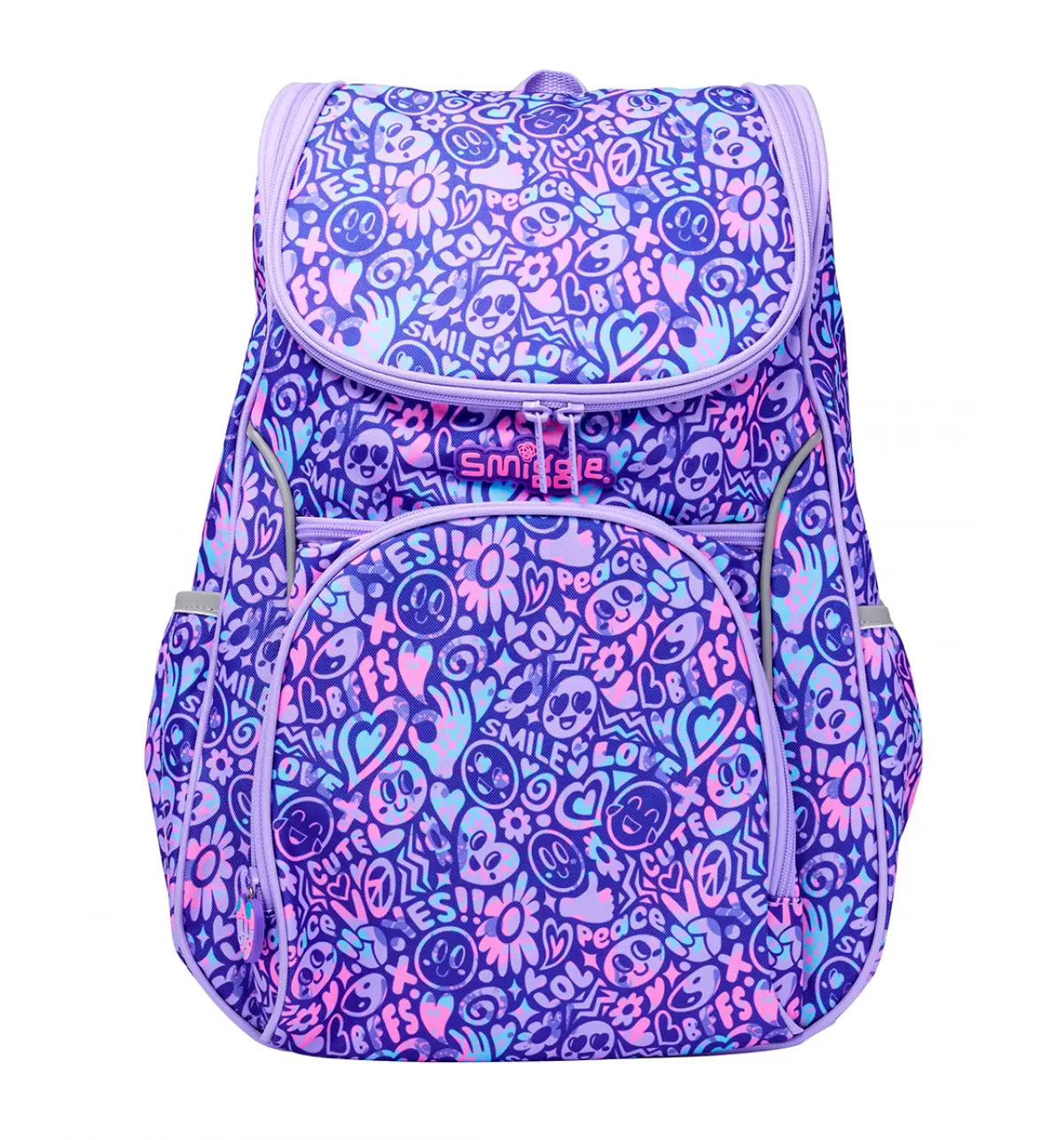 Smiggle purple bag sale