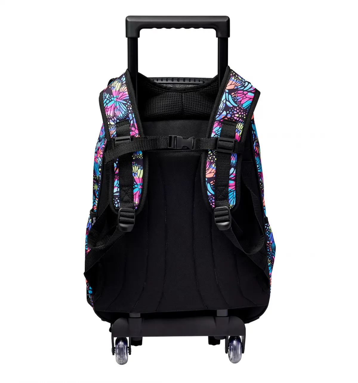 Smiggle Vivid Access Trolley Backpack Black Mix, 3Y+