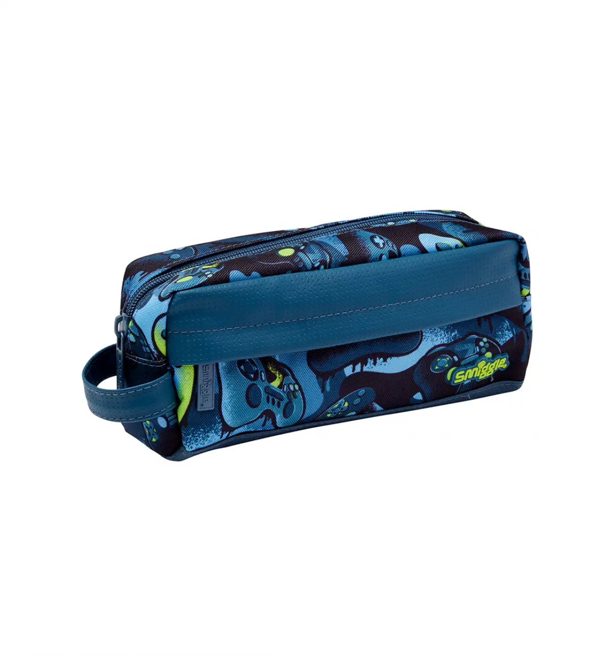 Smiggle Vivid Essential Pencil Case Grey, 3Y+