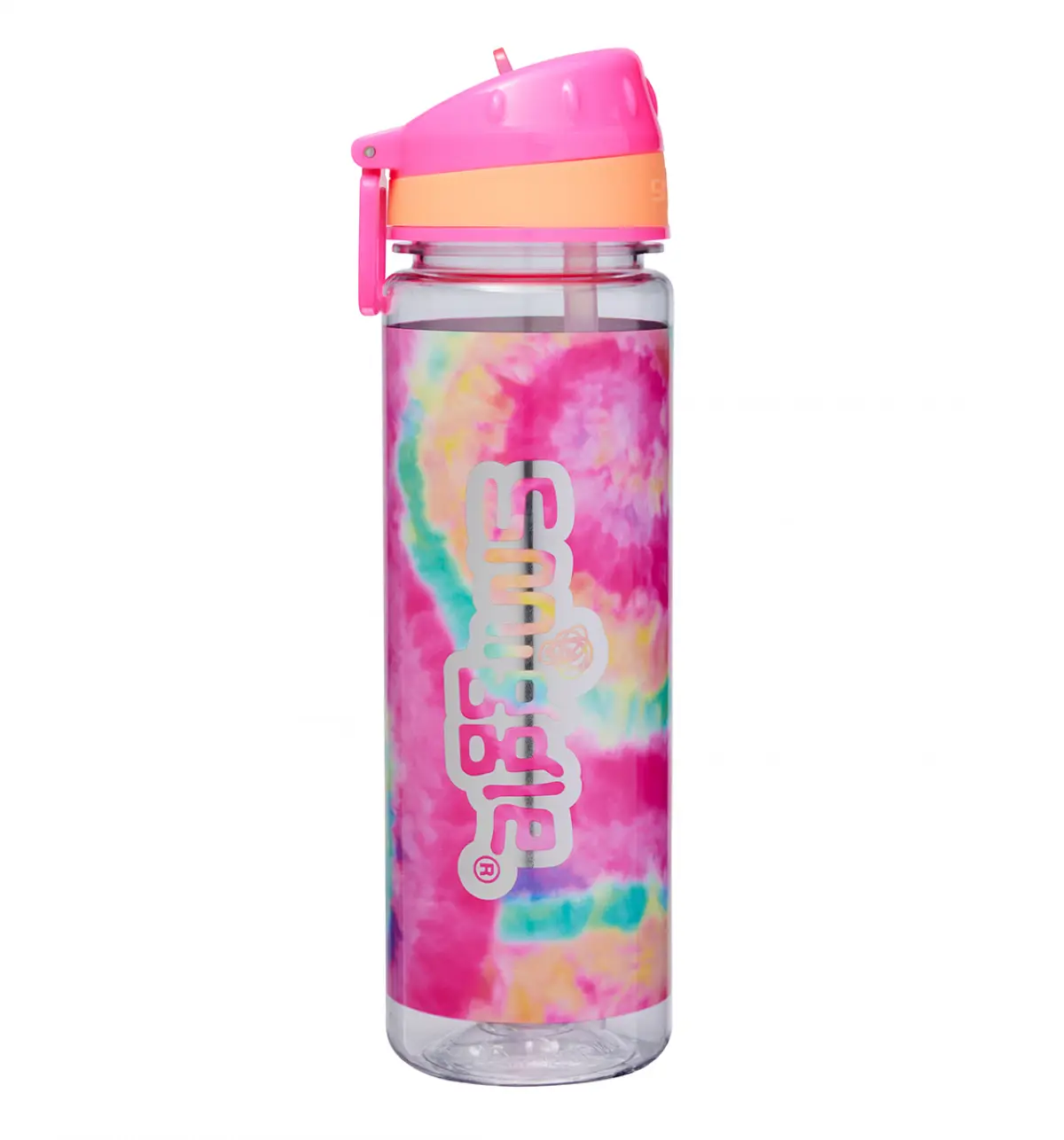 Smiggle Vivid Drink Up Plastic Drink Bottle Pink, 3Y+