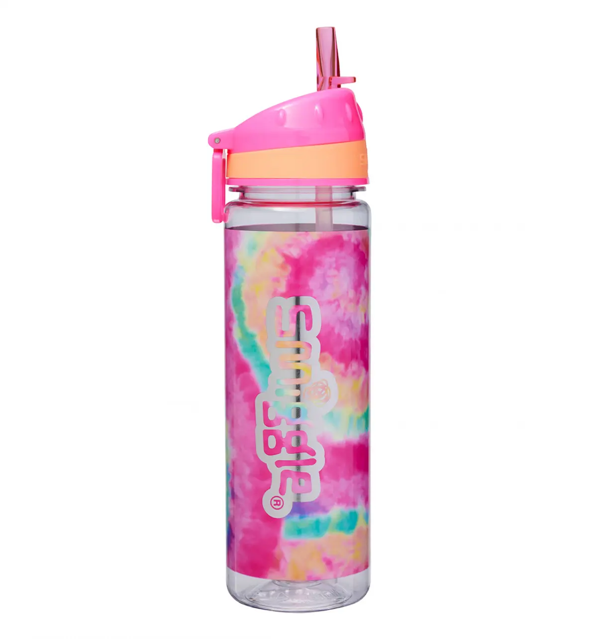 Smiggle Vivid Drink Up Plastic Drink Bottle Pink, 3Y+