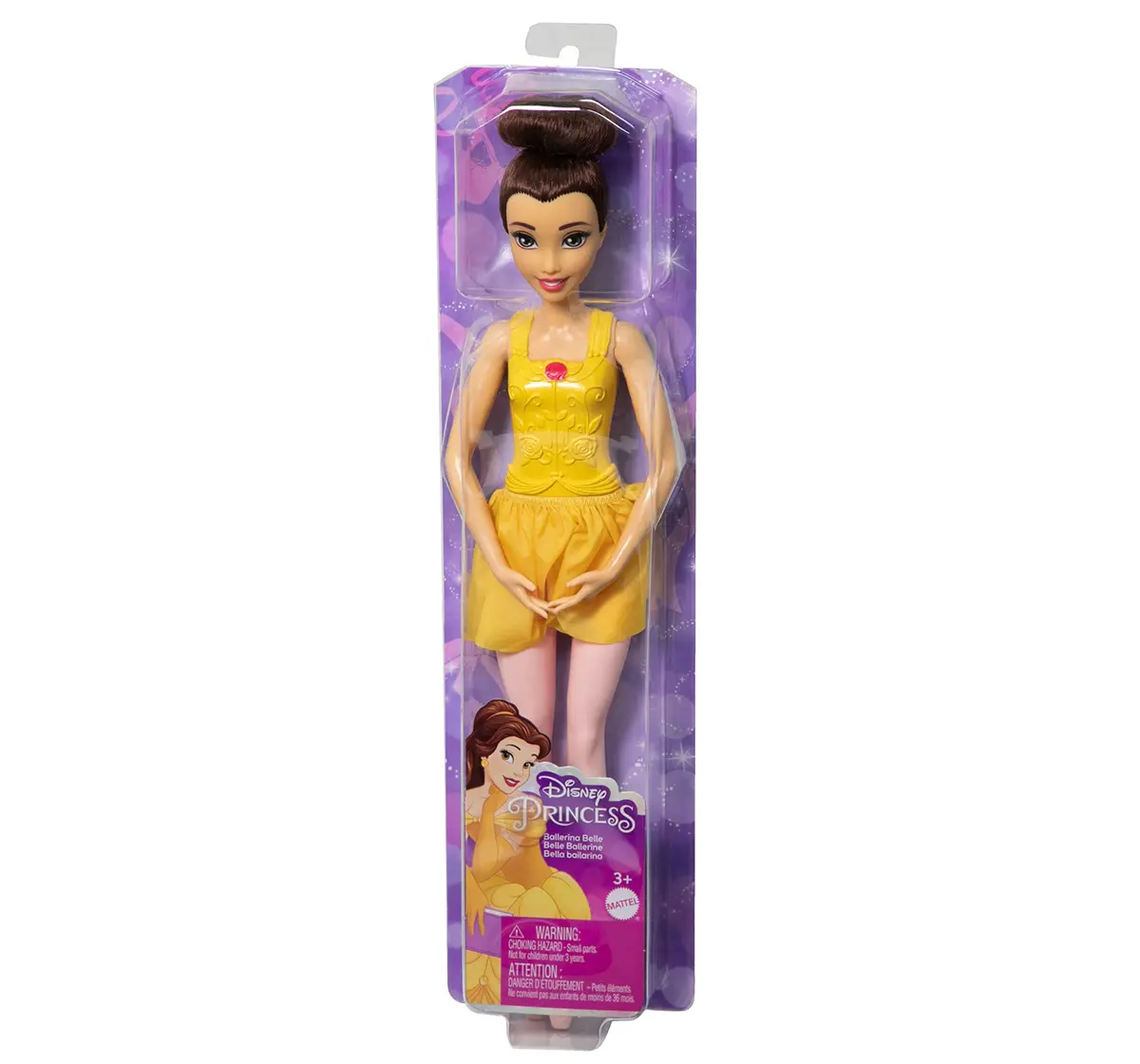 Disney Princess Ballerina Doll Assortment, 3Y+, Multicolour