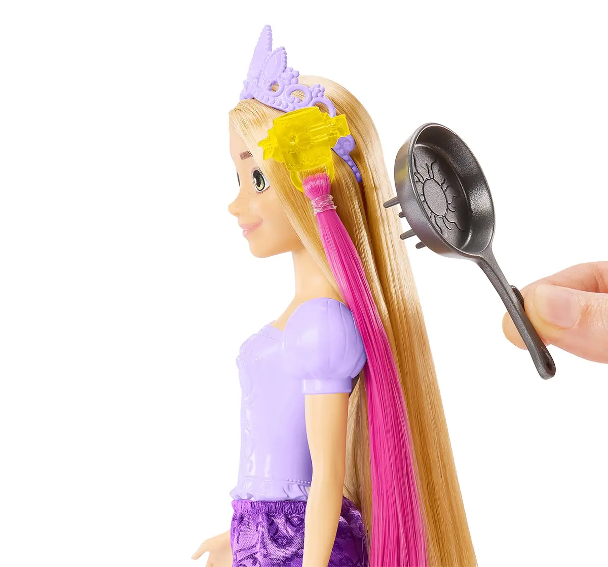 Disney Princess Hair  Rapunzel Doll, 3Y+, Multicolour