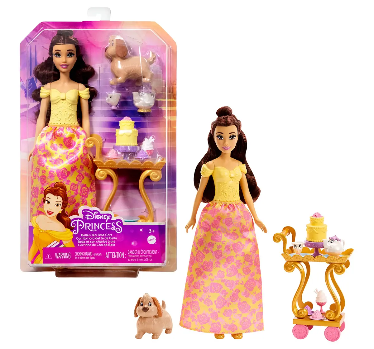 Disney Princess Doll Playset, Assorted, 3Y+, Multicolour