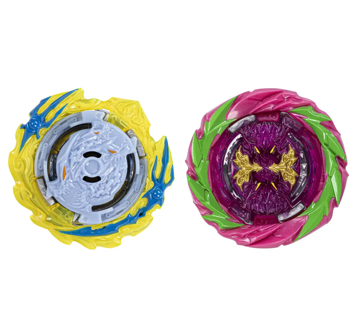 Beyblade Burst QuadStrike Fierce Bazilisk B8 and Hydra Kerbeus K8 Spinning Top Dual Pack, 8Y+