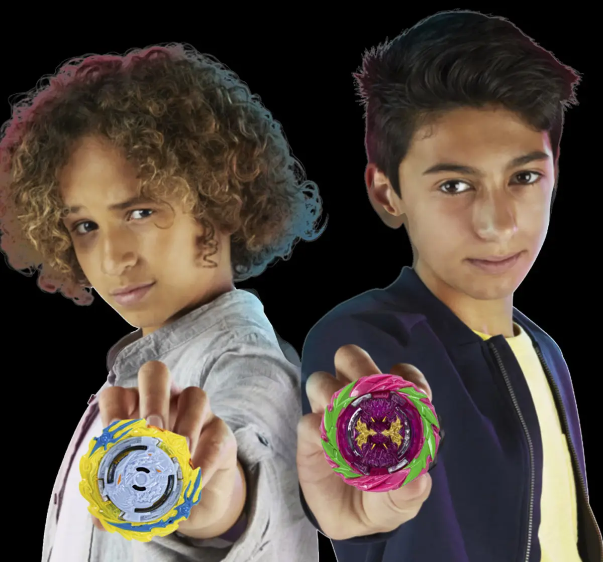 Beyblade Burst QuadStrike Fierce Bazilisk B8 and Hydra Kerbeus K8 Spinning Top Dual Pack, 8Y+