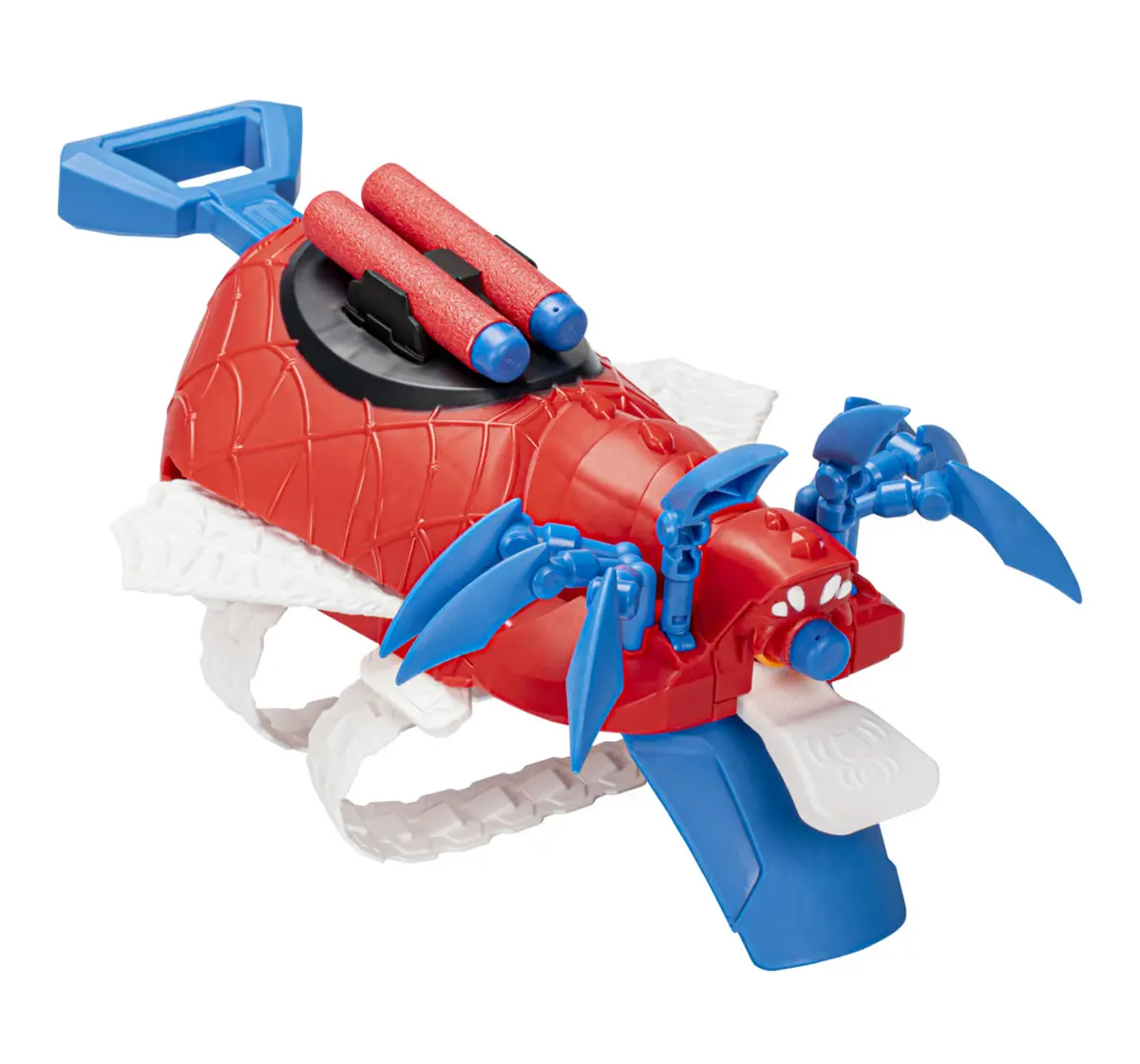 Marvel Mech Strike Mechasaurs Spider-Man Arachno Blaster, 3 Darts, 5Y+