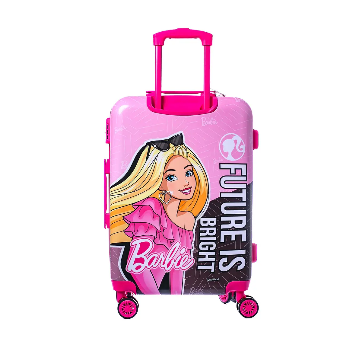 Striders Barbie Light Weight Hard Luggage, 22-Inch , 3Y+