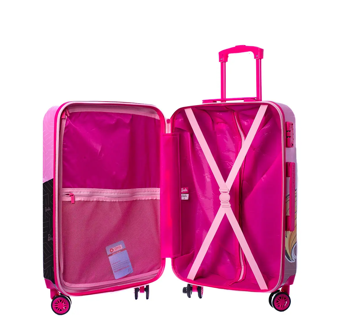 Striders Barbie Light Weight Hard Luggage, 22-Inch , 3Y+