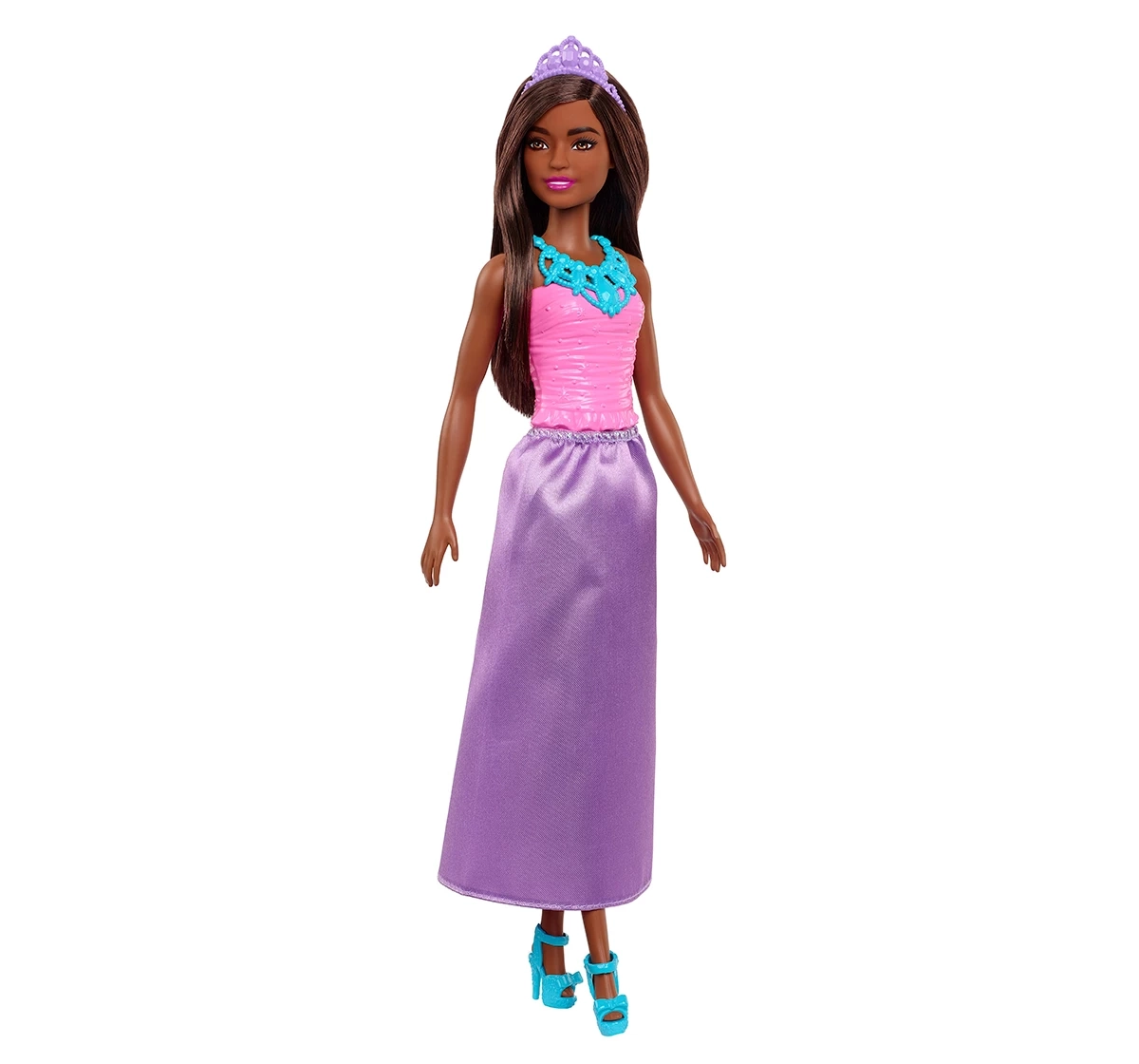 Barbie Dreamtopia Fashionistas Doll, Brown Hair, Toy for Kids Ages 3Y+, Assorted