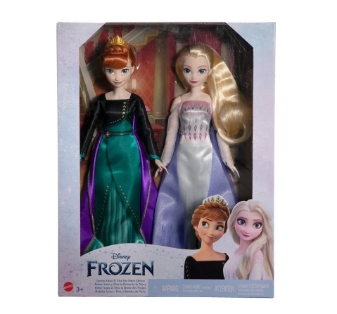 Disney Frozen Queen Anna And Elsa,Girls,3Y+,Multicolour
