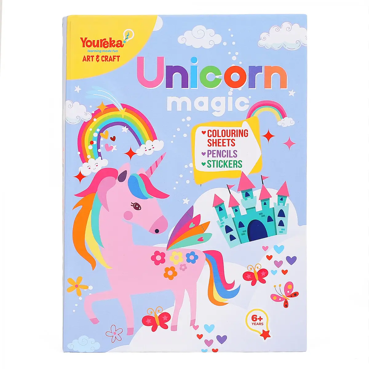 Youreka Art & Craft Unicorn Magic Colouring Kit, 6Y+, Multicolour