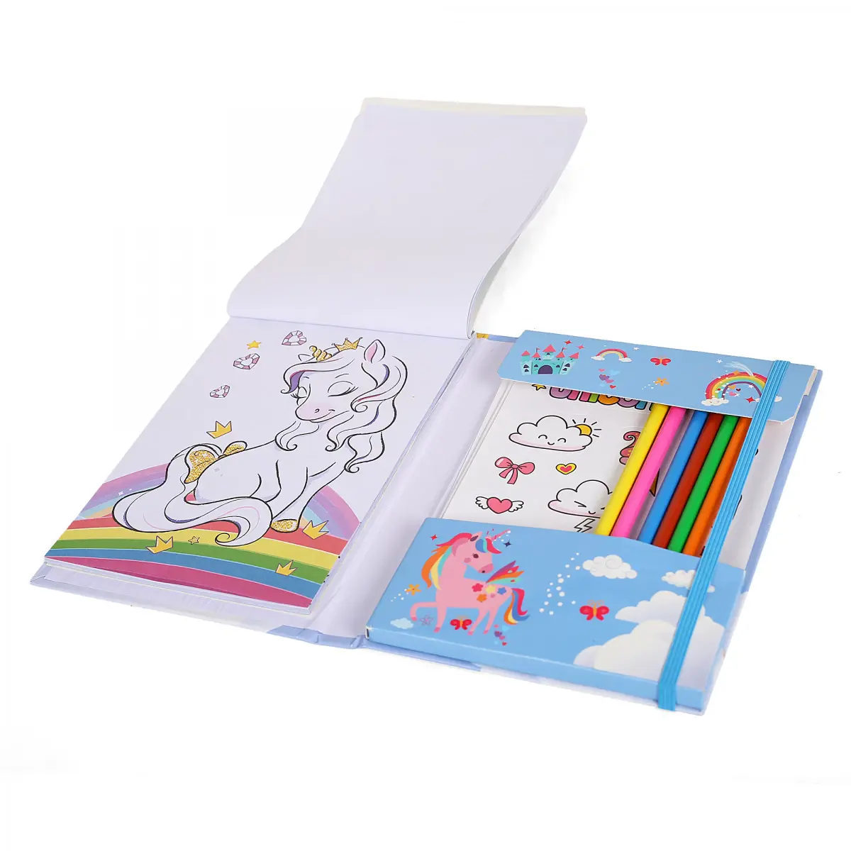 Youreka Art & Craft Unicorn Magic Colouring Kit, 6Y+, Multicolour