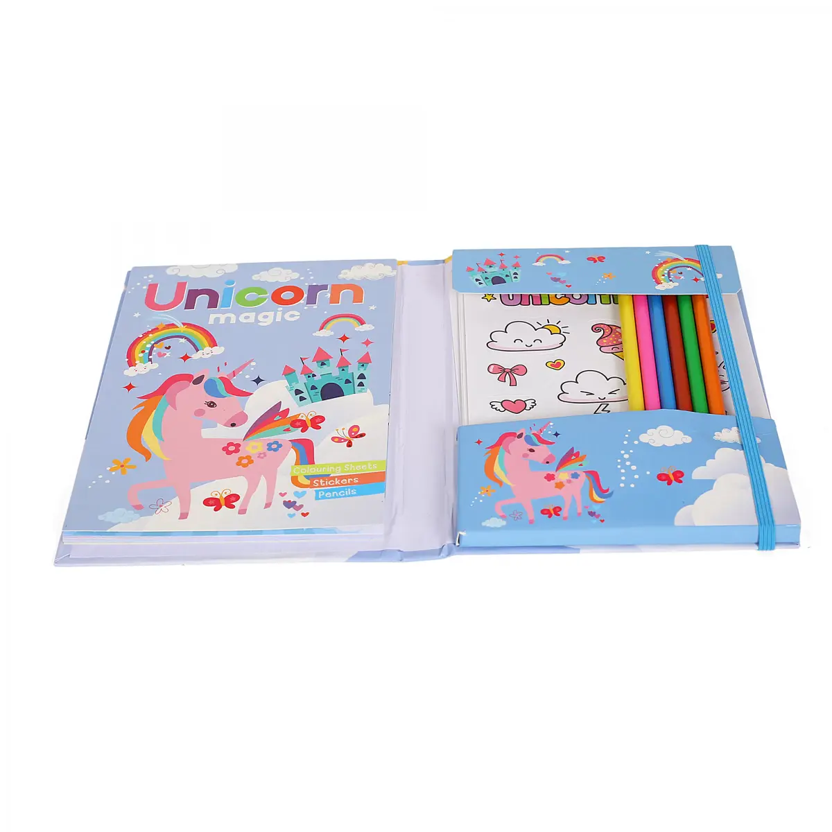 Youreka Art & Craft Unicorn Magic Colouring Kit, 6Y+, Multicolour