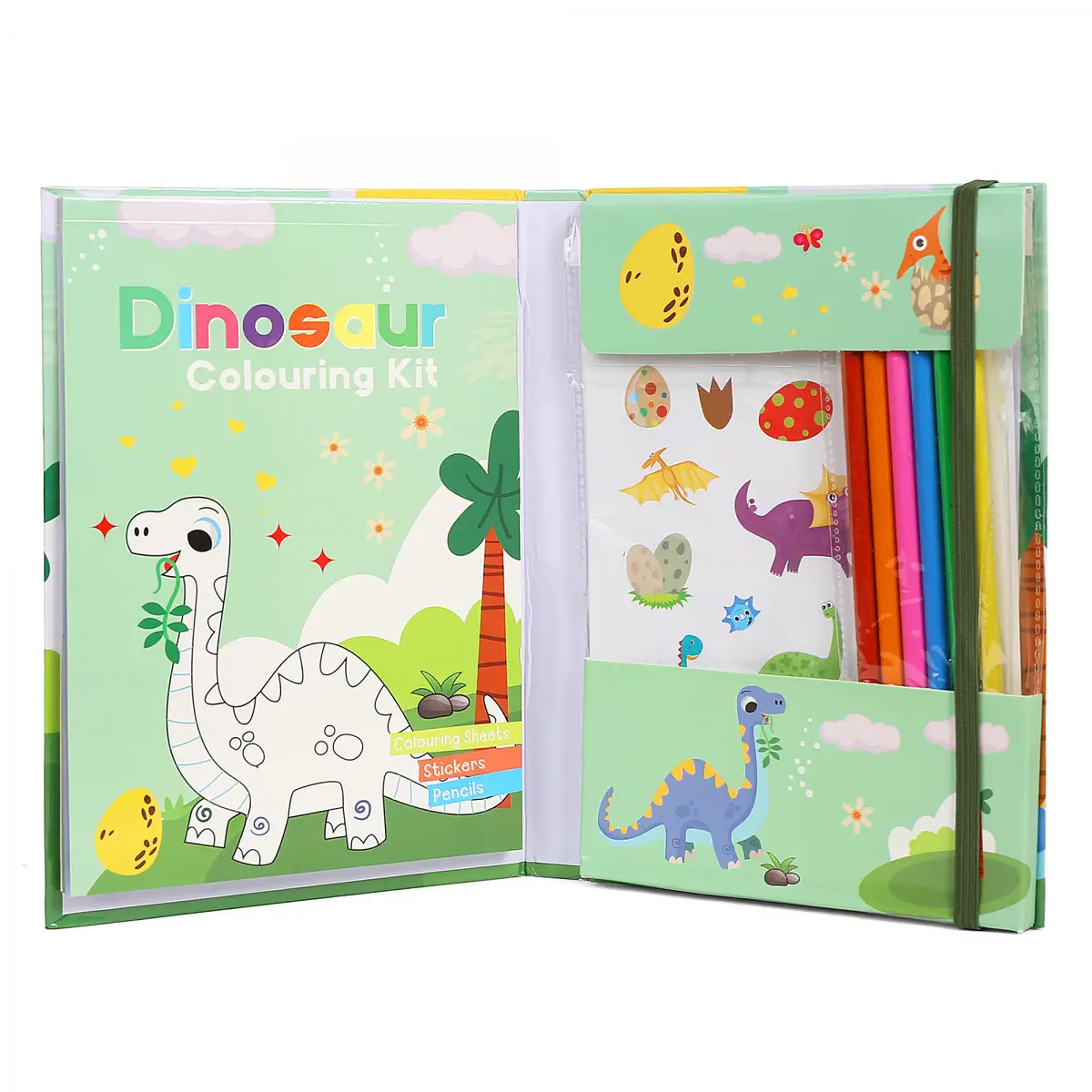 Youreka Art & Craft Dinosaur Magic Colouring Kit, 6Y+, Multicolour