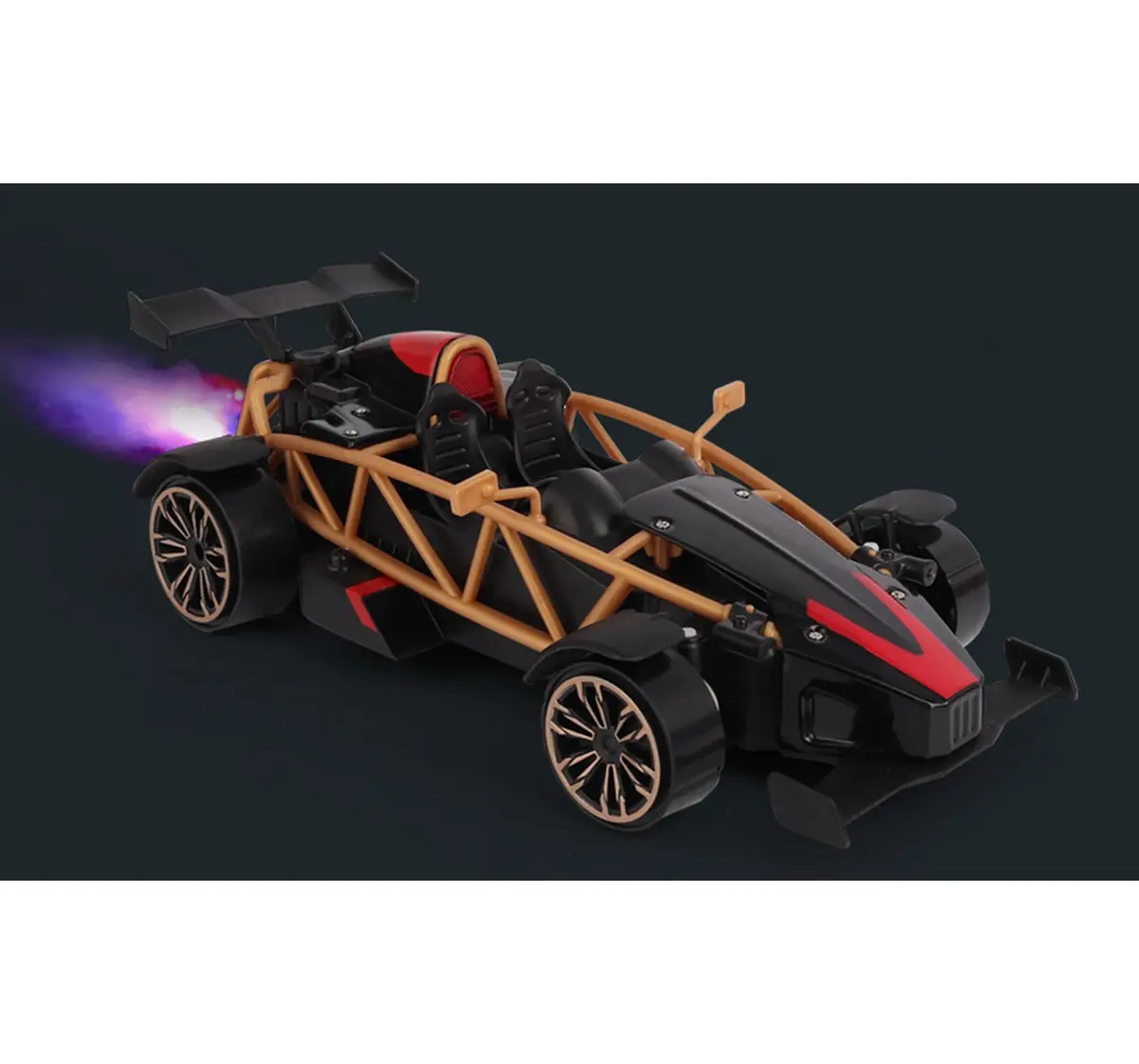 Playzu R/C Car Die-Cast Spray R/C Sports - Bk Black 6 Years+