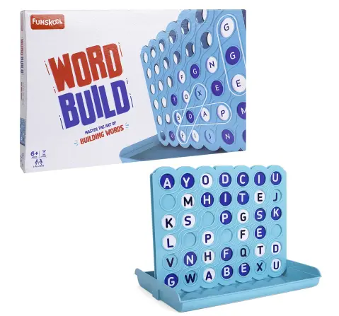 Funskool Word Build - Master The Art of Building Words, 6Y+, 20mins+ Game, 2 Player