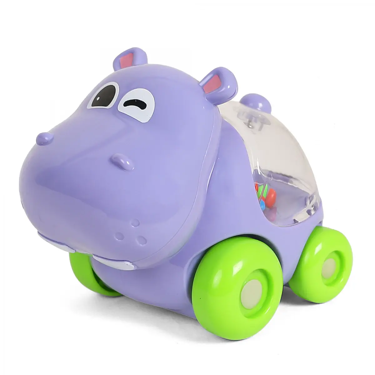 Shooting Star Push and Play Hippo Taxi Multicolour 12M+